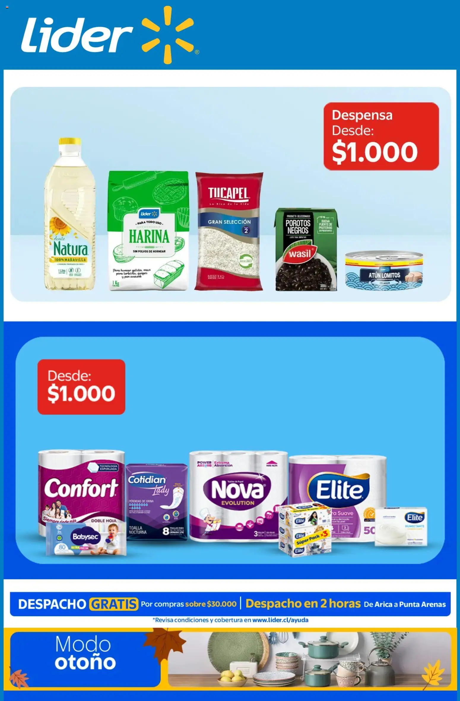 Folleto de la tienda Lider válido desde el 13.04.2026 