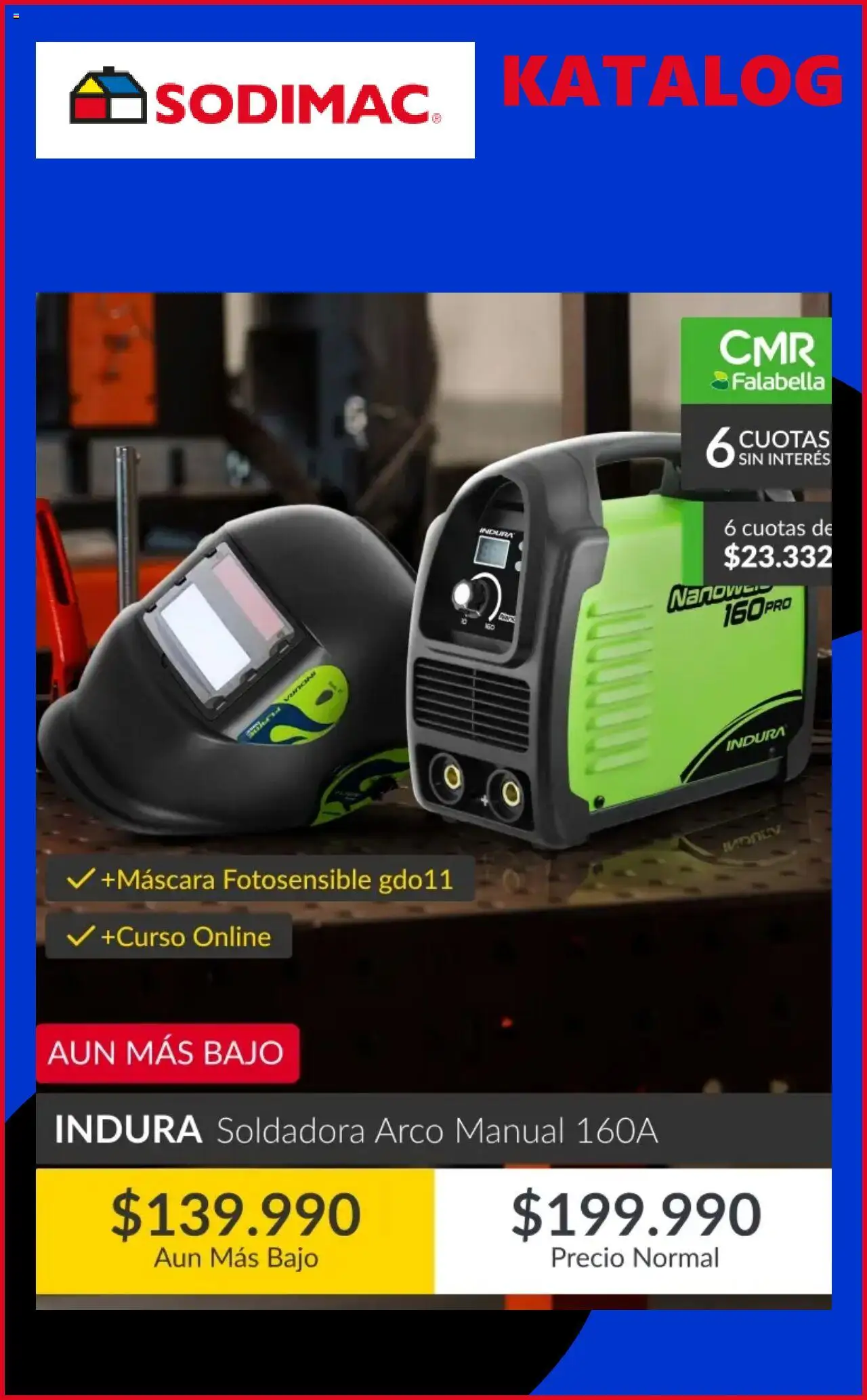 Sodimac Ofertas > válido desde 17.06.2025 > número de página 5 - Soldadora, Bajo