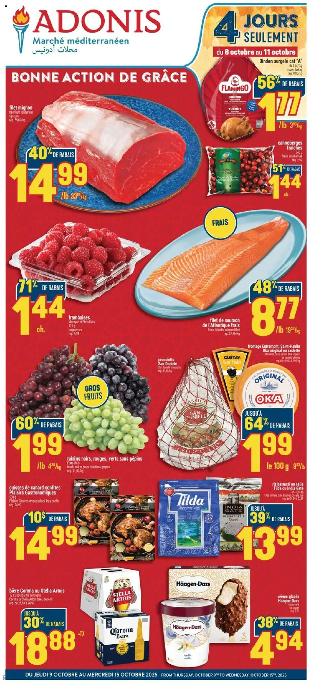 Adonis flyer valid from Oct 09, 2025 - page number 1