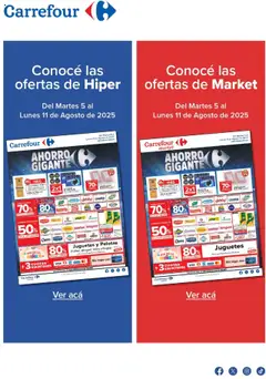 Vista previa del folleto de la tienda Carrefour válido desde el 05/08/2025 
