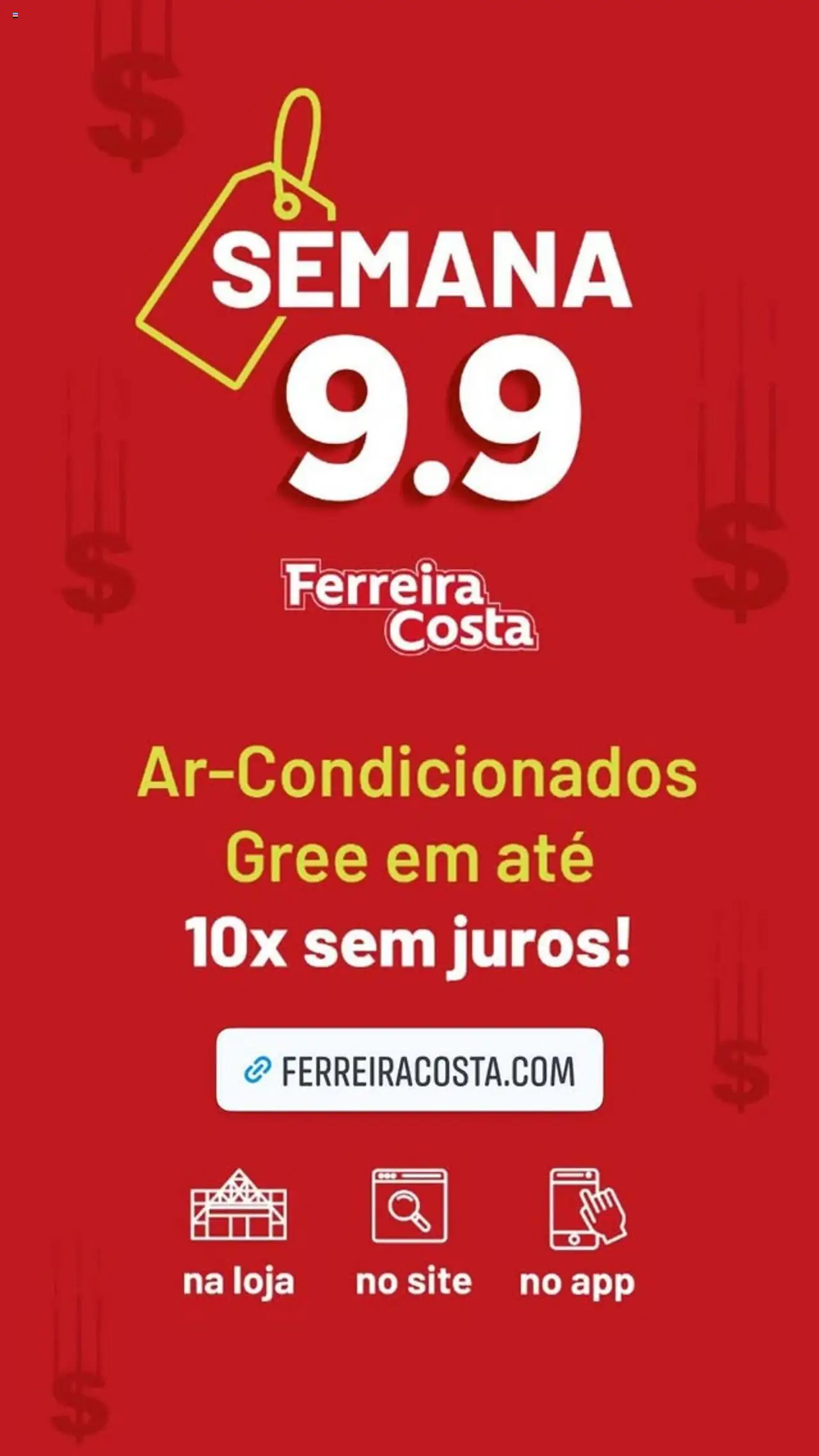 Ferreira Costa folheto "Ofertas atuais" válido a partir de 09/09/2025 - número de página 1