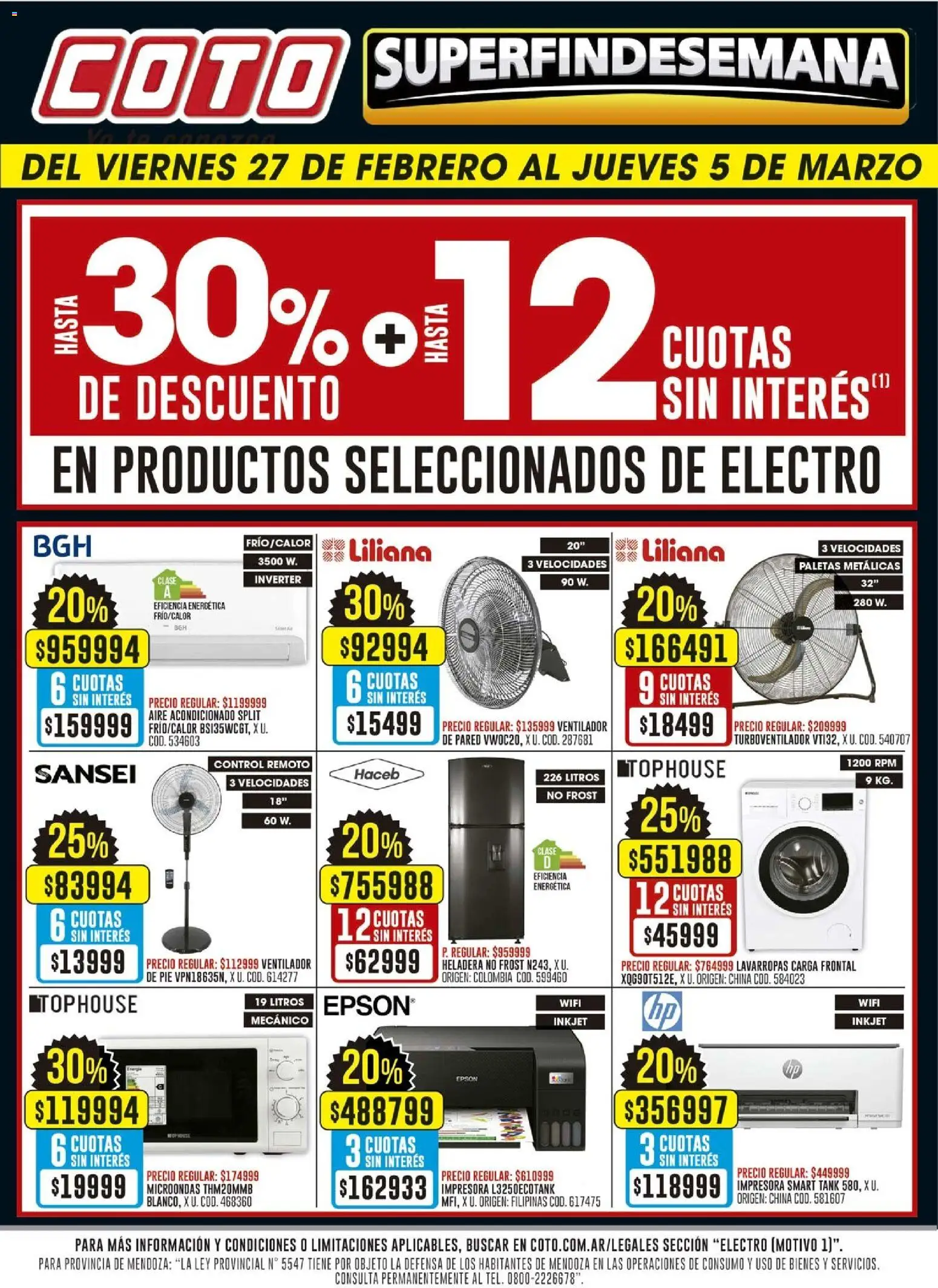 Vista previa del folleto de la tienda Coto válido desde el 27/02/2026 