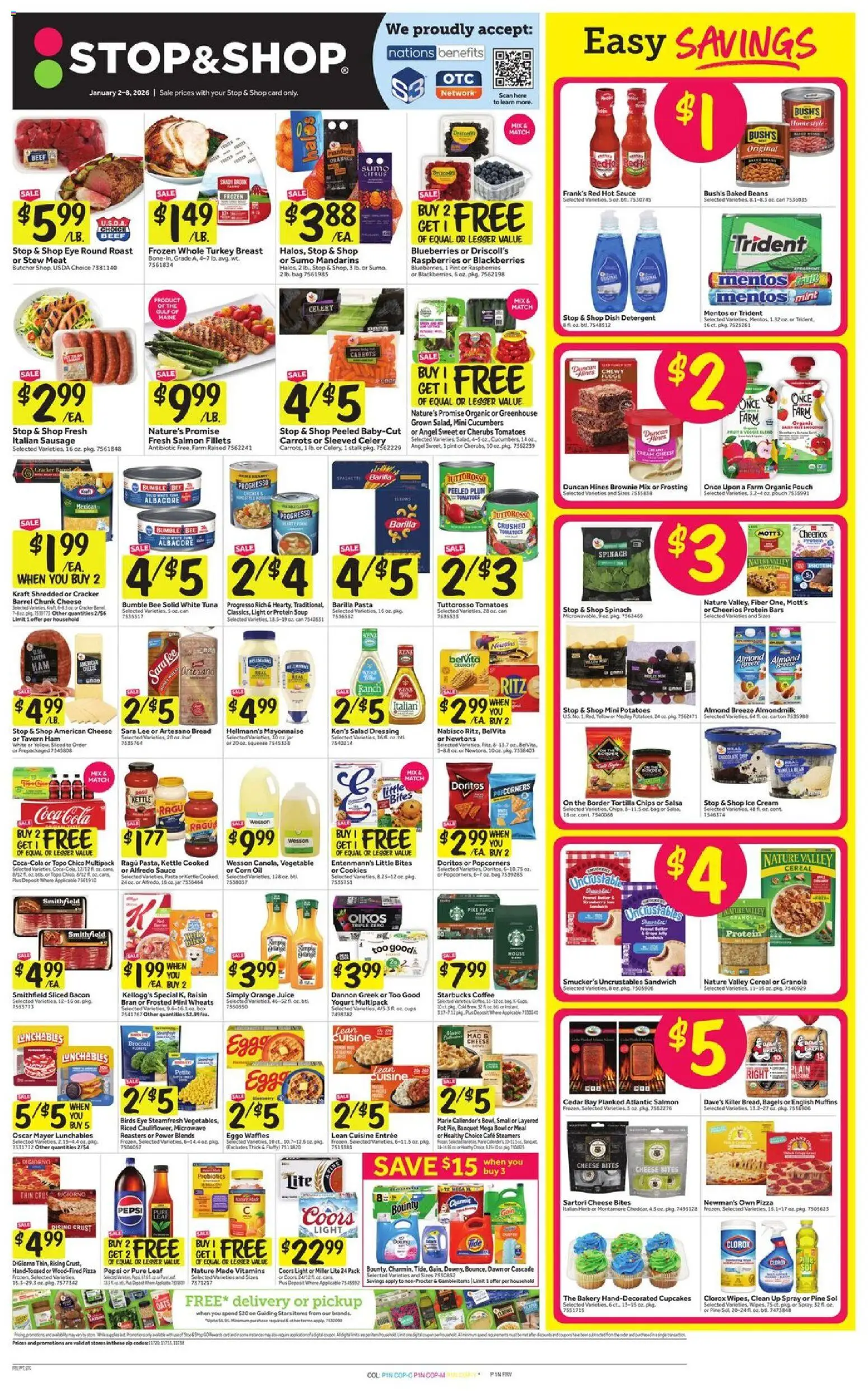 Ad Preview of Stop & Shop Weekly Circular - NY from 01/02/2026