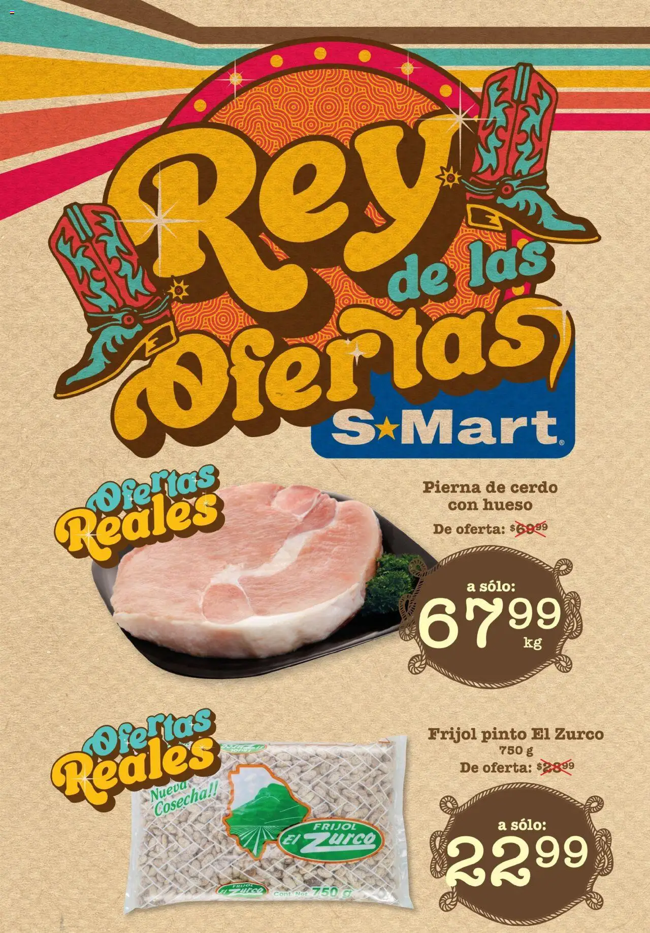 Folleto de Feria - Monterrey S-Mart y sus promociones válidas desde el 05/08/2025 - Número de página 1