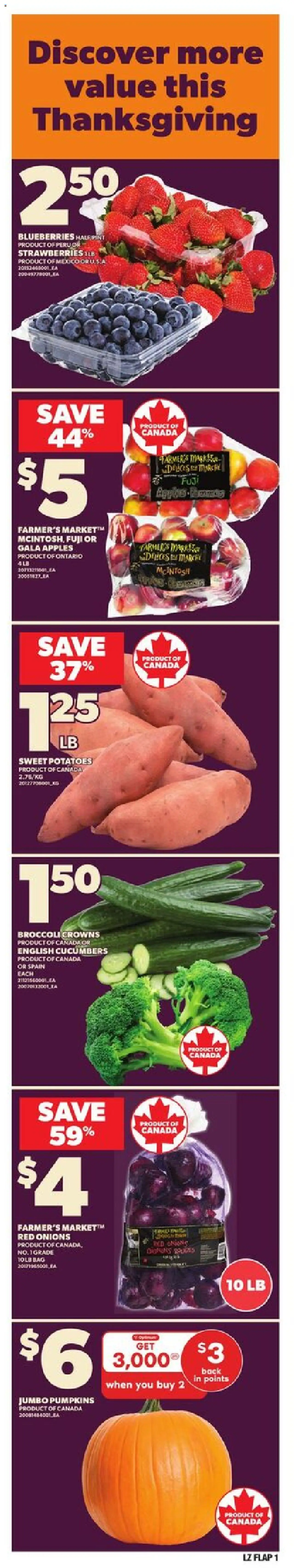 Loblaws flyer valid from Oct 02, 2025 - page number 1