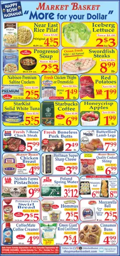 Ad Preview of Market Basket Ad from 09/14/2025