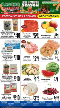 Ad Preview of Rancho Markets Weekly Ad from 07/08/2025