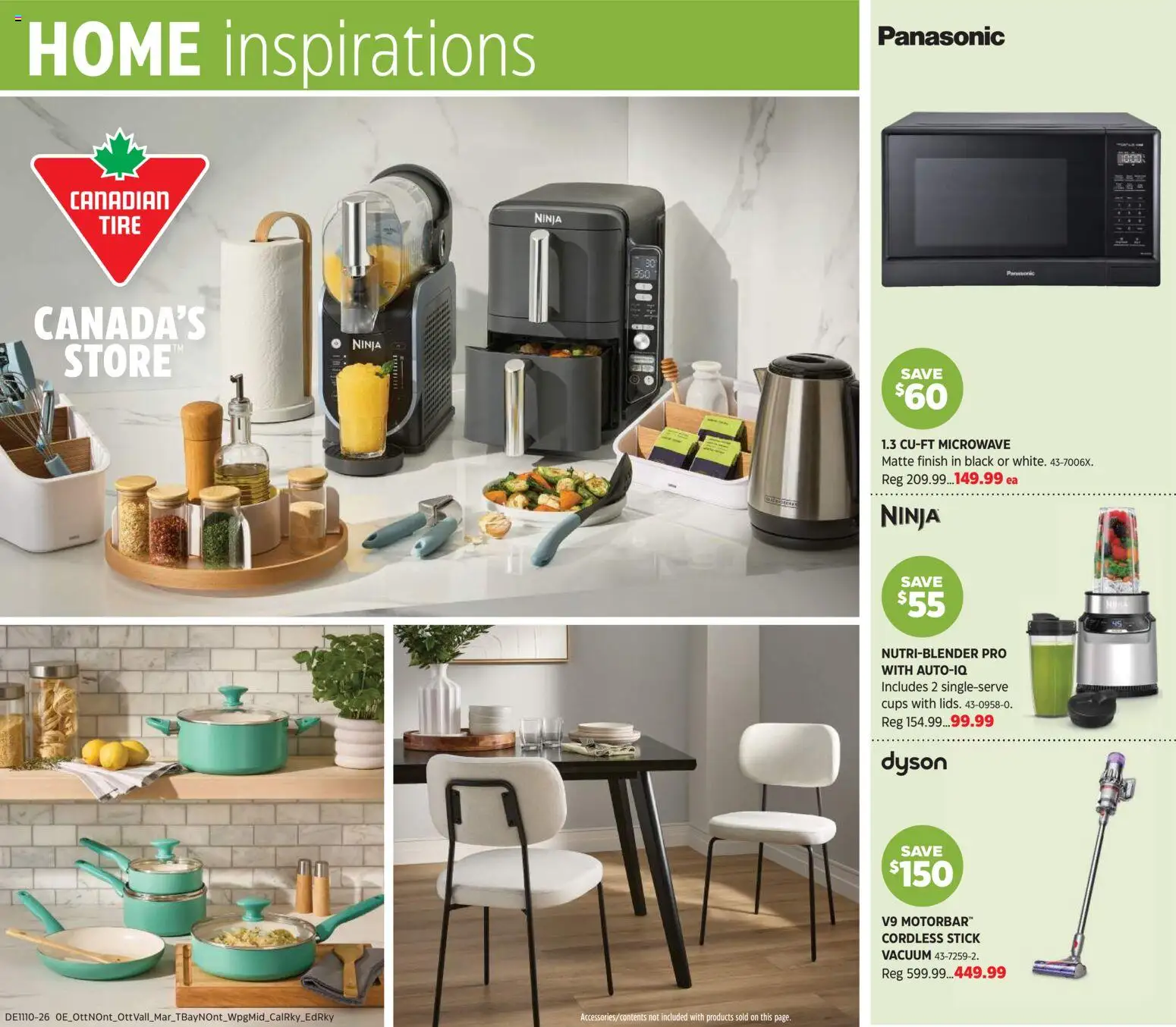 Preview of leaflet Canadian Tire flyer - Home Inspirations from shop Canadian Tire is valid from Mar 05, 2026