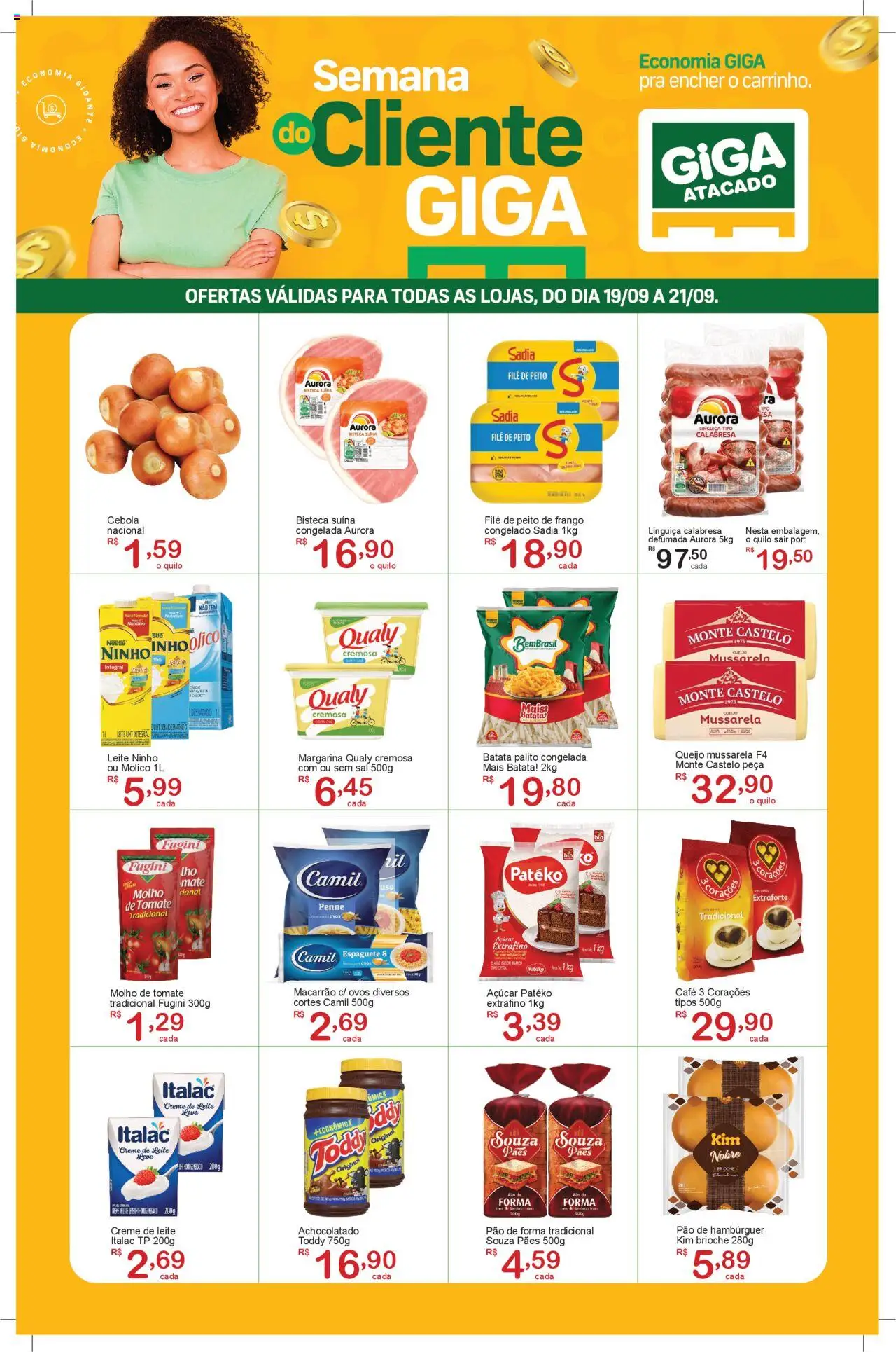 GIGA Atacado folheto "Ofertas da semana" válido a partir de 19/09/2025 - número de página 1