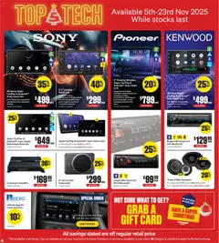 Preview of catalogue Black Friday from shop Supercheap Auto valid 05/11/2025 | Page: 4