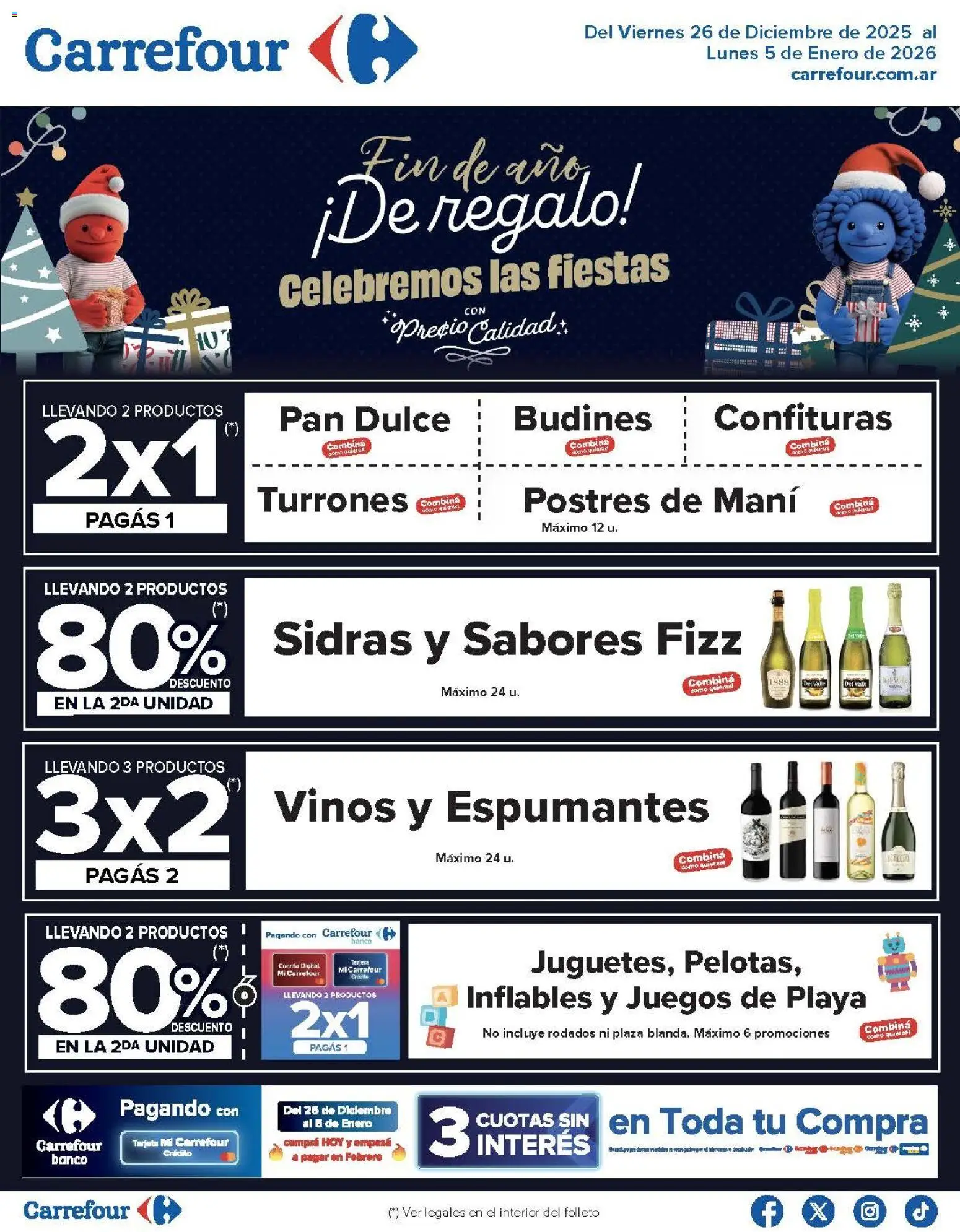 Vista previa del folleto de la tienda Carrefour válido desde el 26/12/2025 