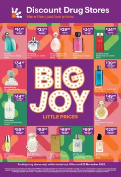 Preview of catalogue Catalogue from shop Discount Drug Stores valid 12/11/2025