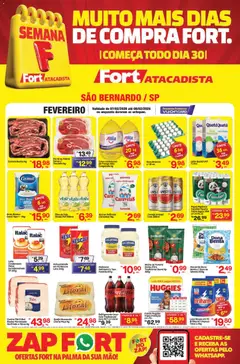 Pré-Visualização do folheto "Ofertas da semana" da loja Fort Atacadista válido a partir de 07/02/2026
