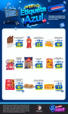 Pré-Visualização do folheto "Ofertas Etiqueta Azul" da loja Bahamas Mix válido a partir de 27/10/2025