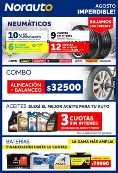 Vista previa del folleto de la tienda Norauto válido desde el 08/08/2025 
