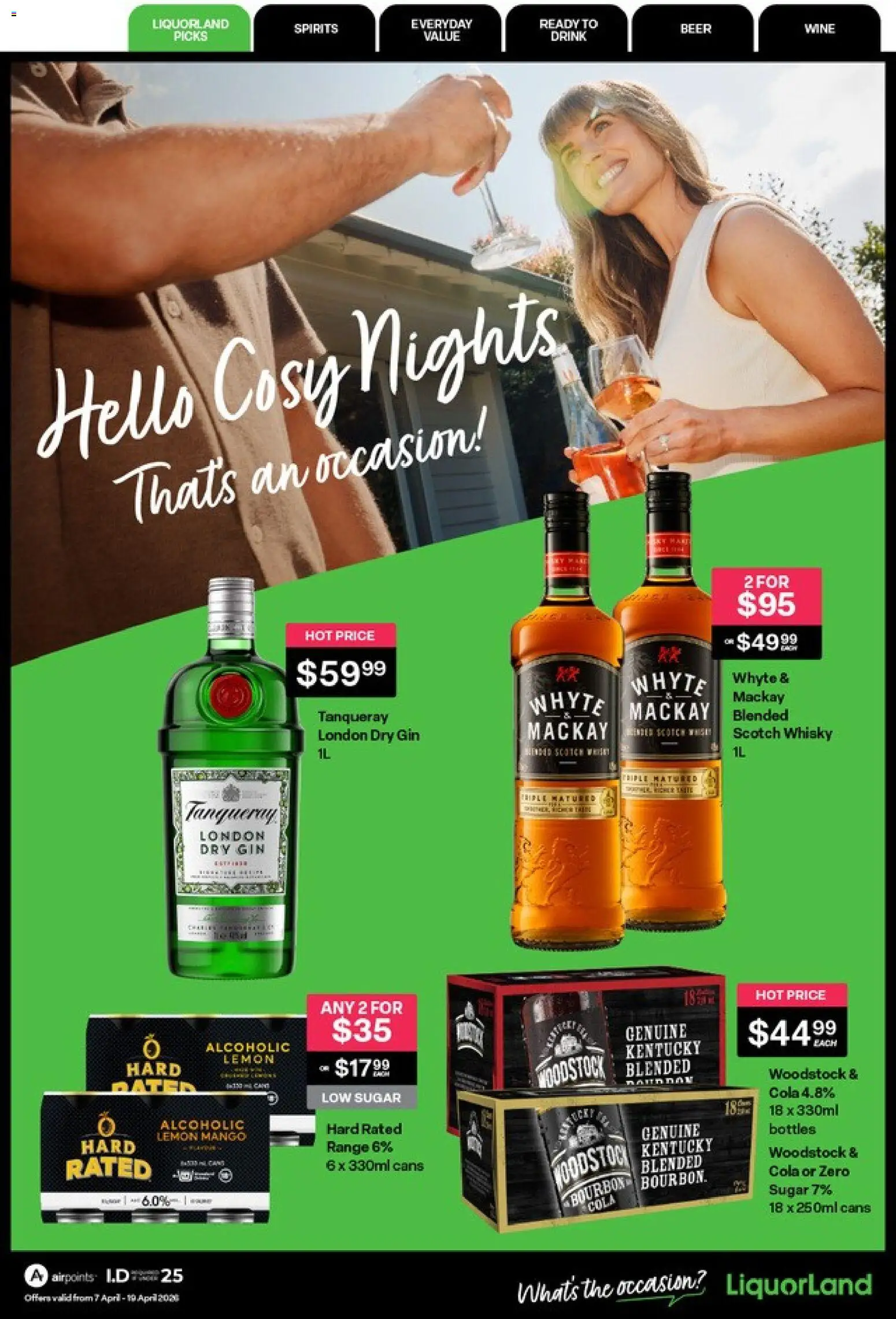 Preview of catalogue Liquorland catalogue from shop Liquorland valid 7 Apr 2026
