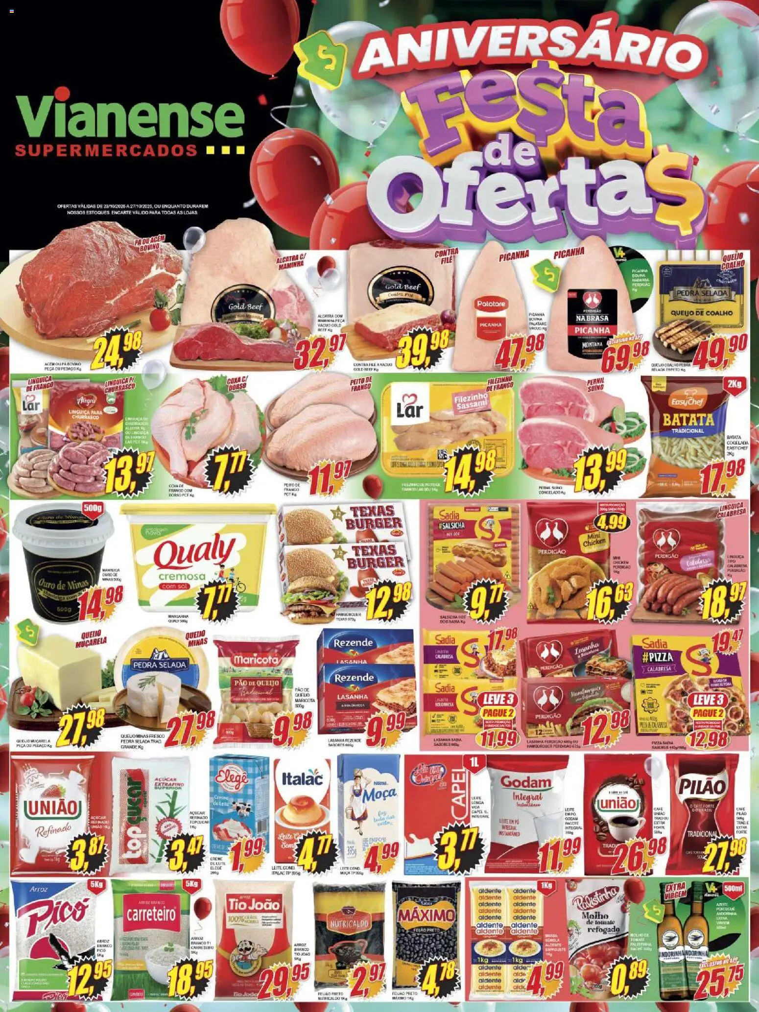 Vianense folheto "Encarte" válido a partir de 23/10/2025 - número de página 1