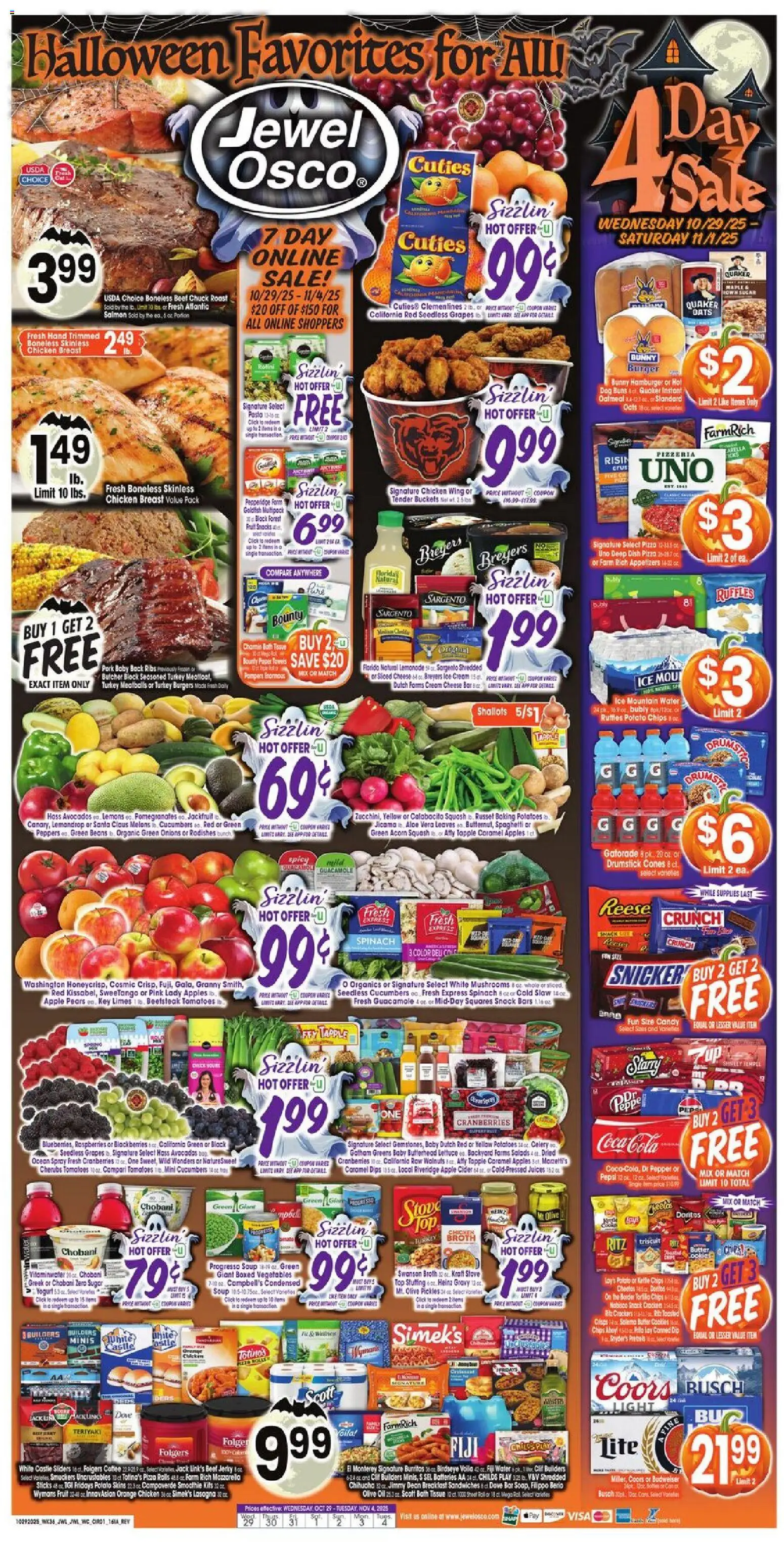 Ad Preview of Jewel Osco Weekly Ad - IA from 10/29/2025