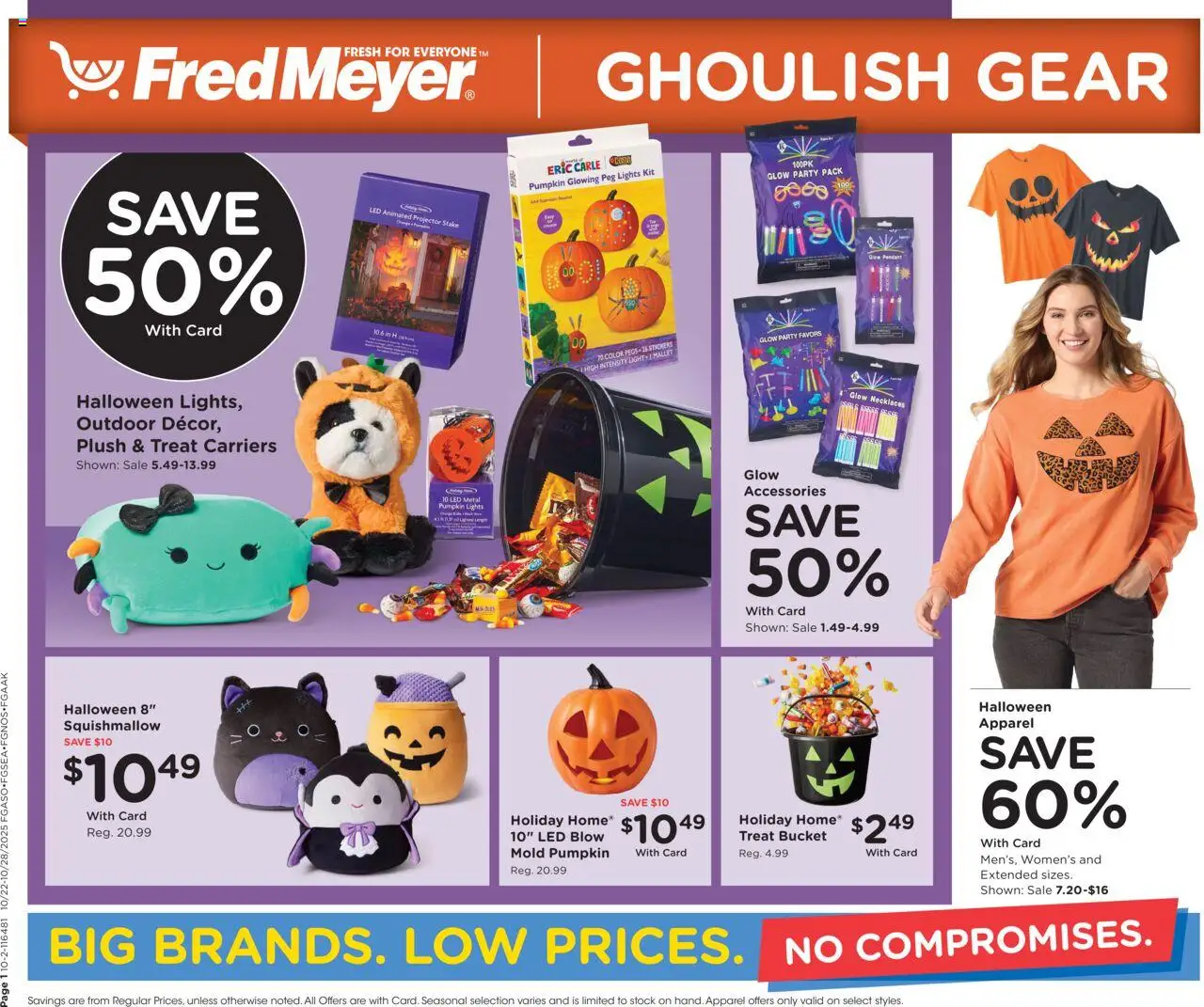 Fred Meyer Home & Apparel from 10/22/2025 - Flyer - Page number 1