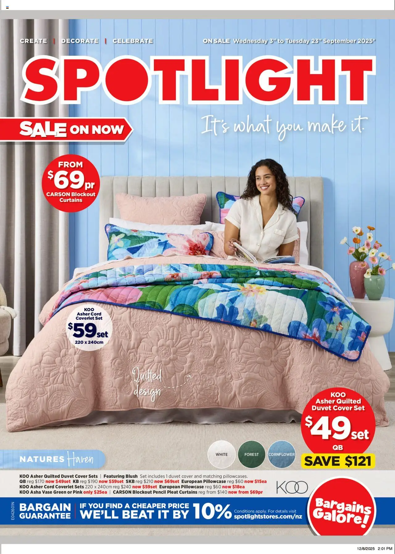 Catalogue Spotlight catalogue valid from 3 Sept 2025 - page 1