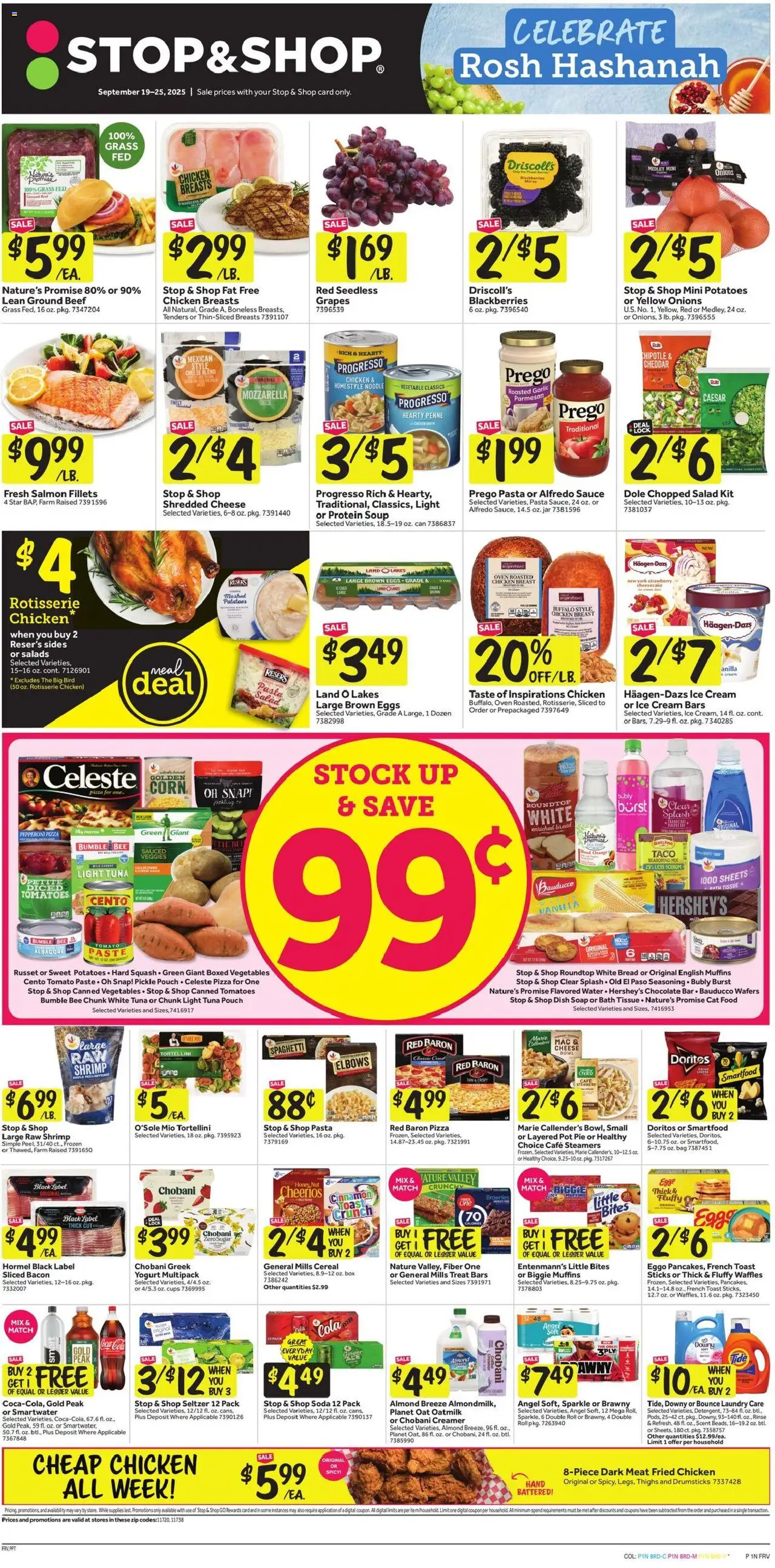 Stop & Shop Weekly Circular - NY from 09/19/2025 - Flyer - Page number 1