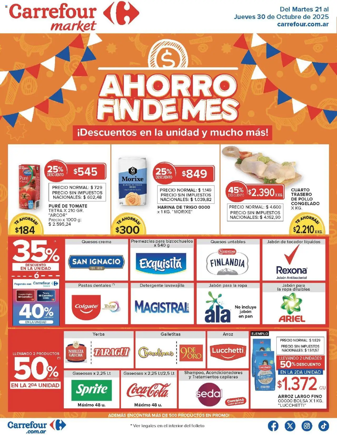 Carrefour Market Catálogo del 21/10/2025 Online