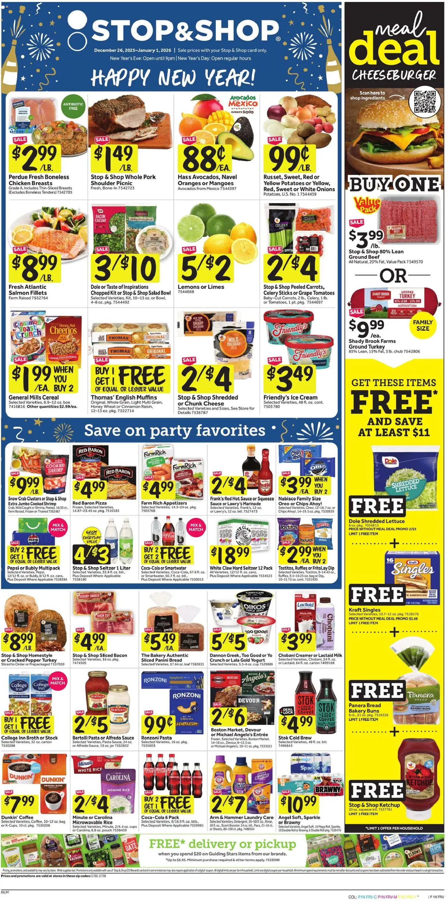 Ad Preview of Stop & Shop Weekly Ad from 12/26/2025