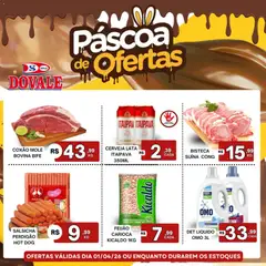 Pré-Visualização do folheto "Dovale ofertas Páscoa" da loja Dovale válido a partir de 01/04/2026