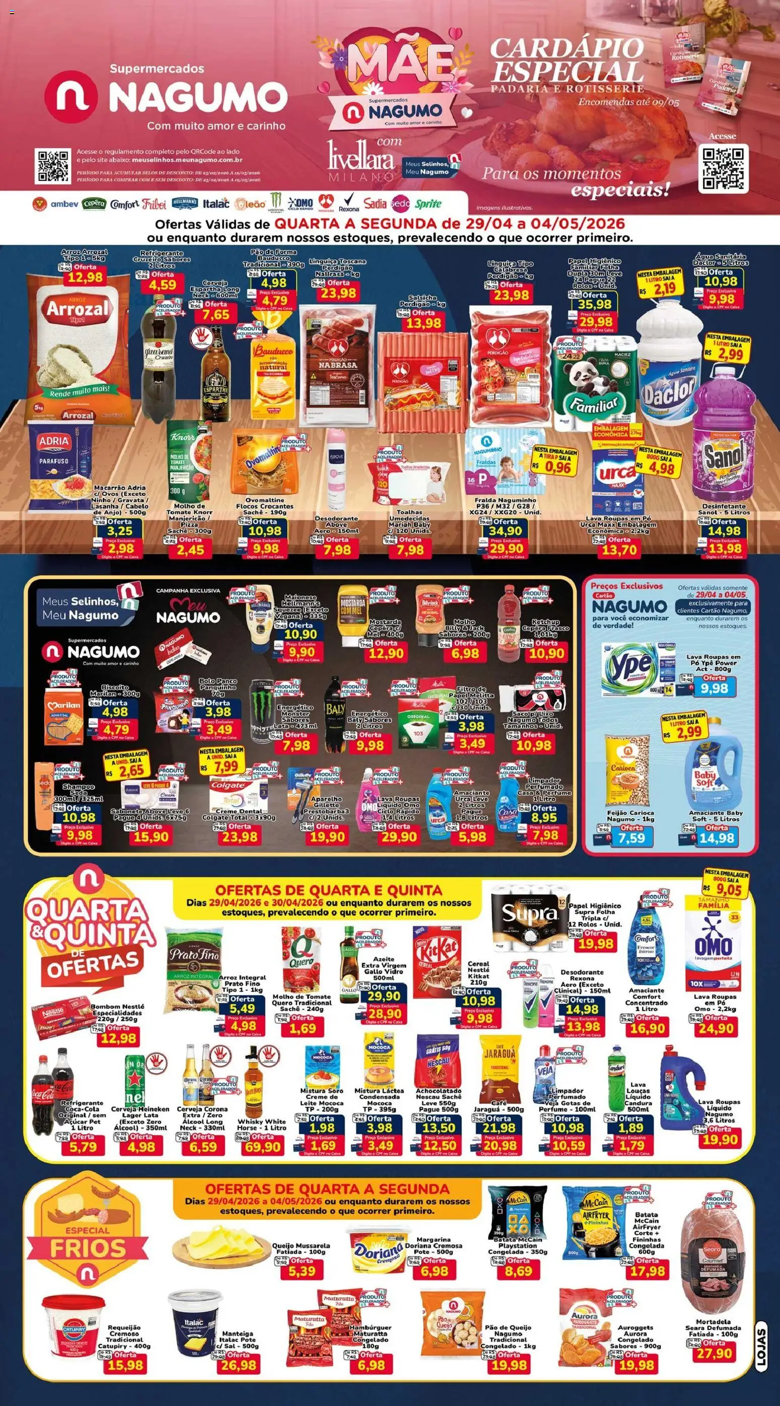 Pré-Visualização do folheto "Nagumo - Ofertas da semana" da loja Nagumo válido a partir de 29/04/2026