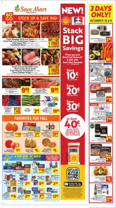 Ad Preview of Save Mart Weekly Ad from 10/15/2025