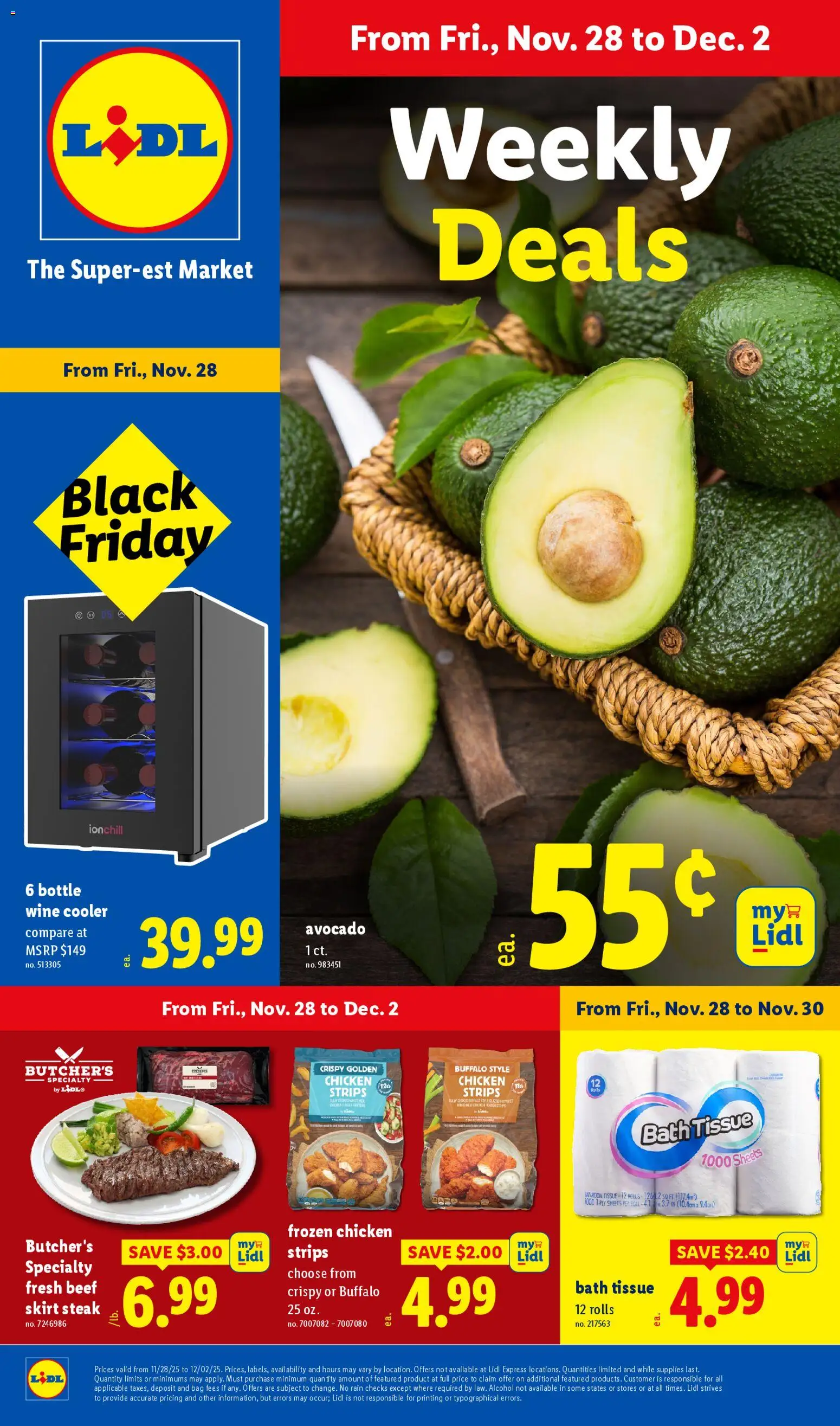 Ad Preview of Lidl Black Friday from 11/27/2025