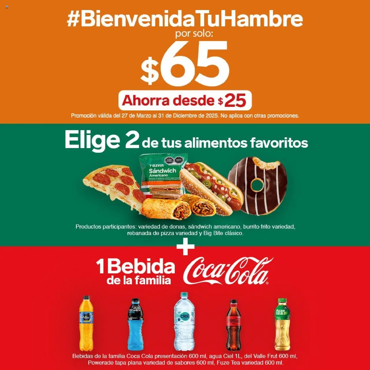 Folleto 7-Eleven y sus promociones válidas desde el 09/10/2025 - Número de página 1