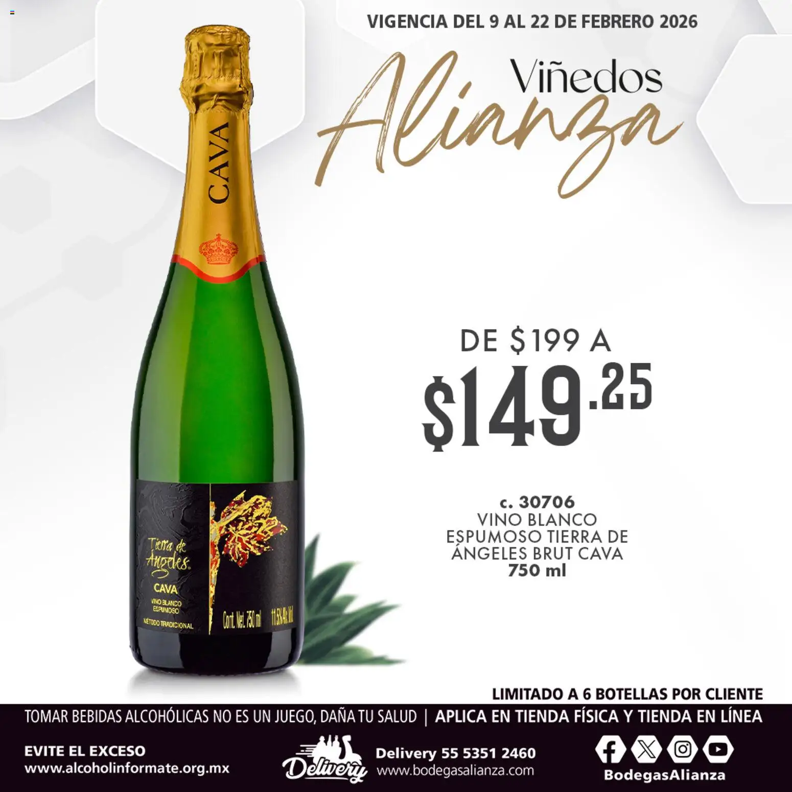 Vista previa las ofertas de la tienda Bodegas Alianza - Catálogo Viñedos Alianza desde el 09/02/2026 