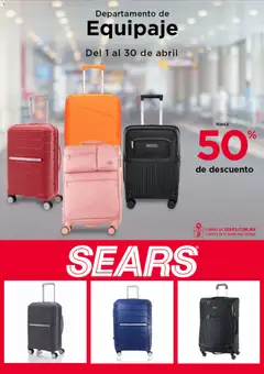 Vista previa las ofertas de la tienda Sears - Sears promociones desde el 01/04/2026 