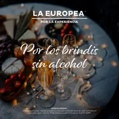 Vista previa las ofertas de la tienda La Europea - Catálogo Por los brindis sin alcohol desde el 08/12/2025 
