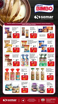 Pré-Visualização do folheto "Ofertas da semana" da loja Semar Supermercado válido a partir de 08/07/2025