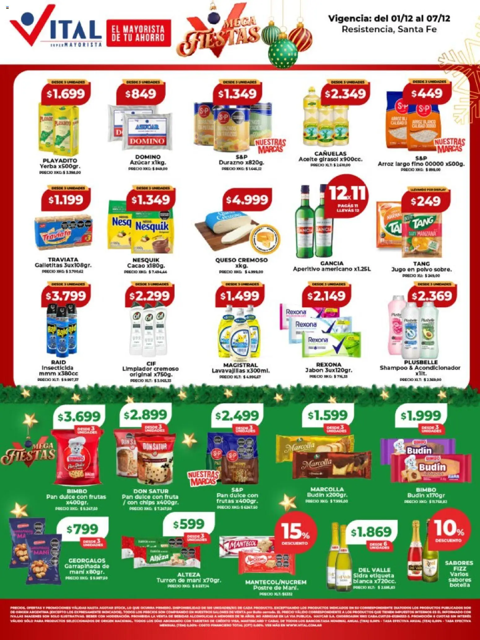 Vista previa del folleto de la tienda Vital válido desde el 01/12/2025 