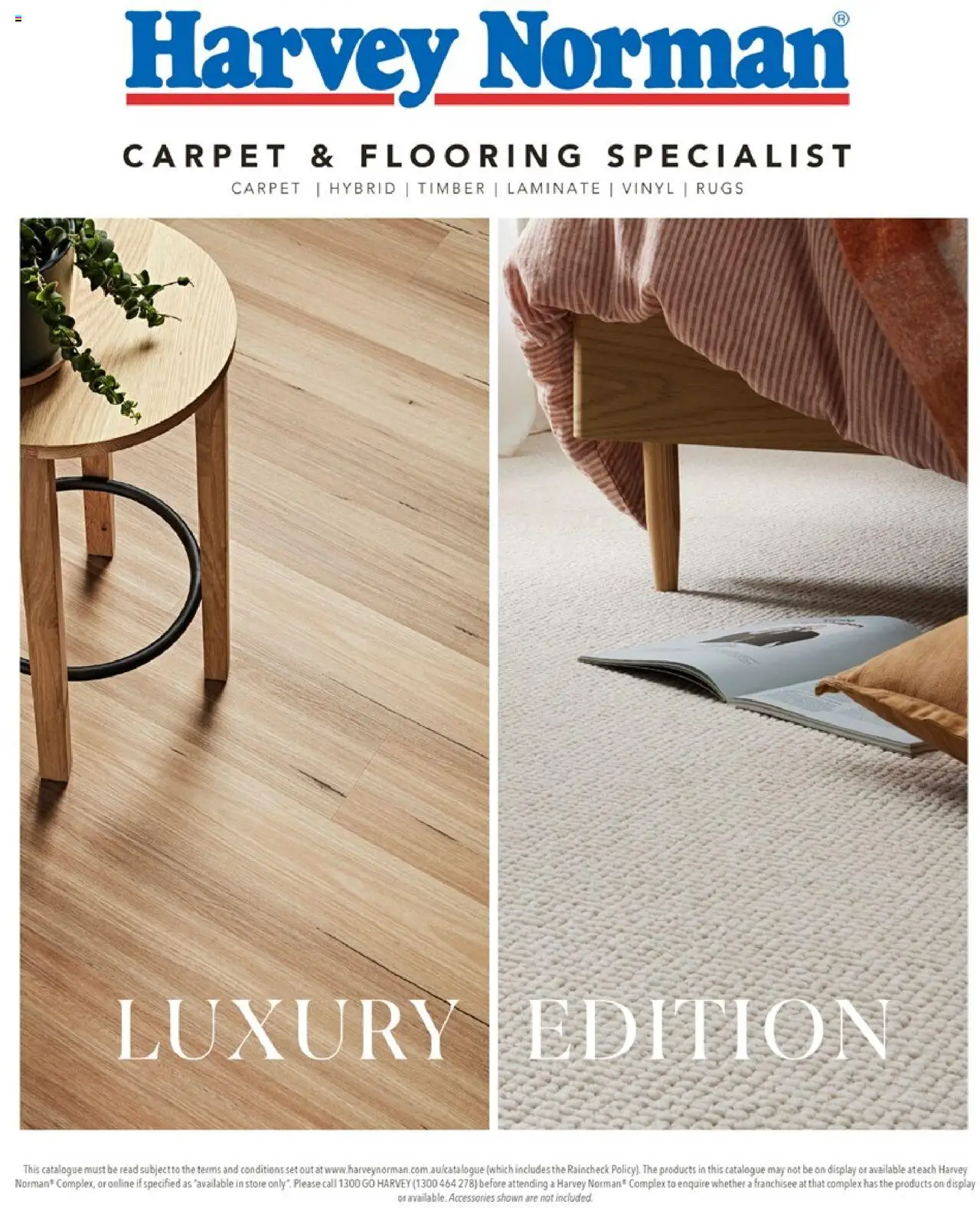 Harvey Norman catalogue valid from 07/08/2025 - page 1 - Carpet, Flooring, Rugs, Accessories