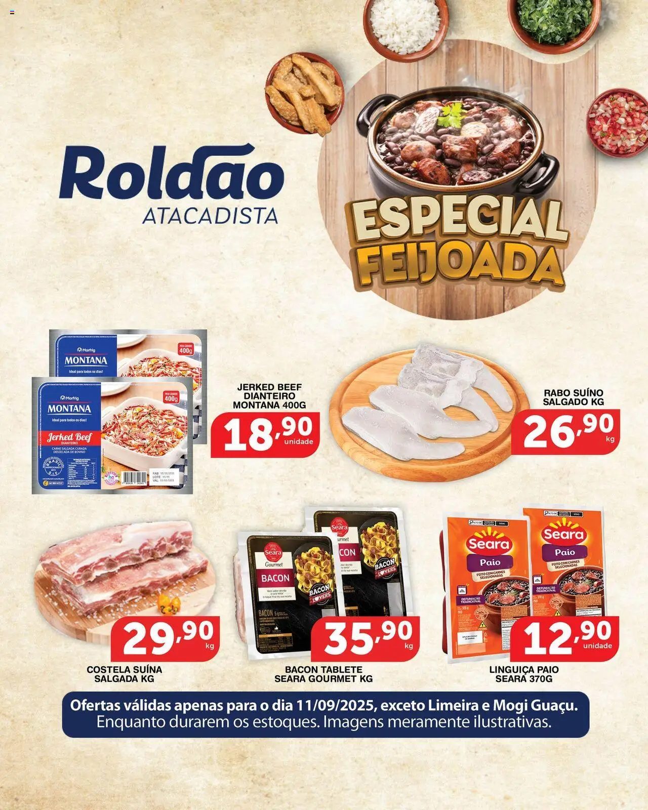 Roldão folheto "Ofertas Especial Feijoada" válido a partir de 11/09/2025 - número de página 1