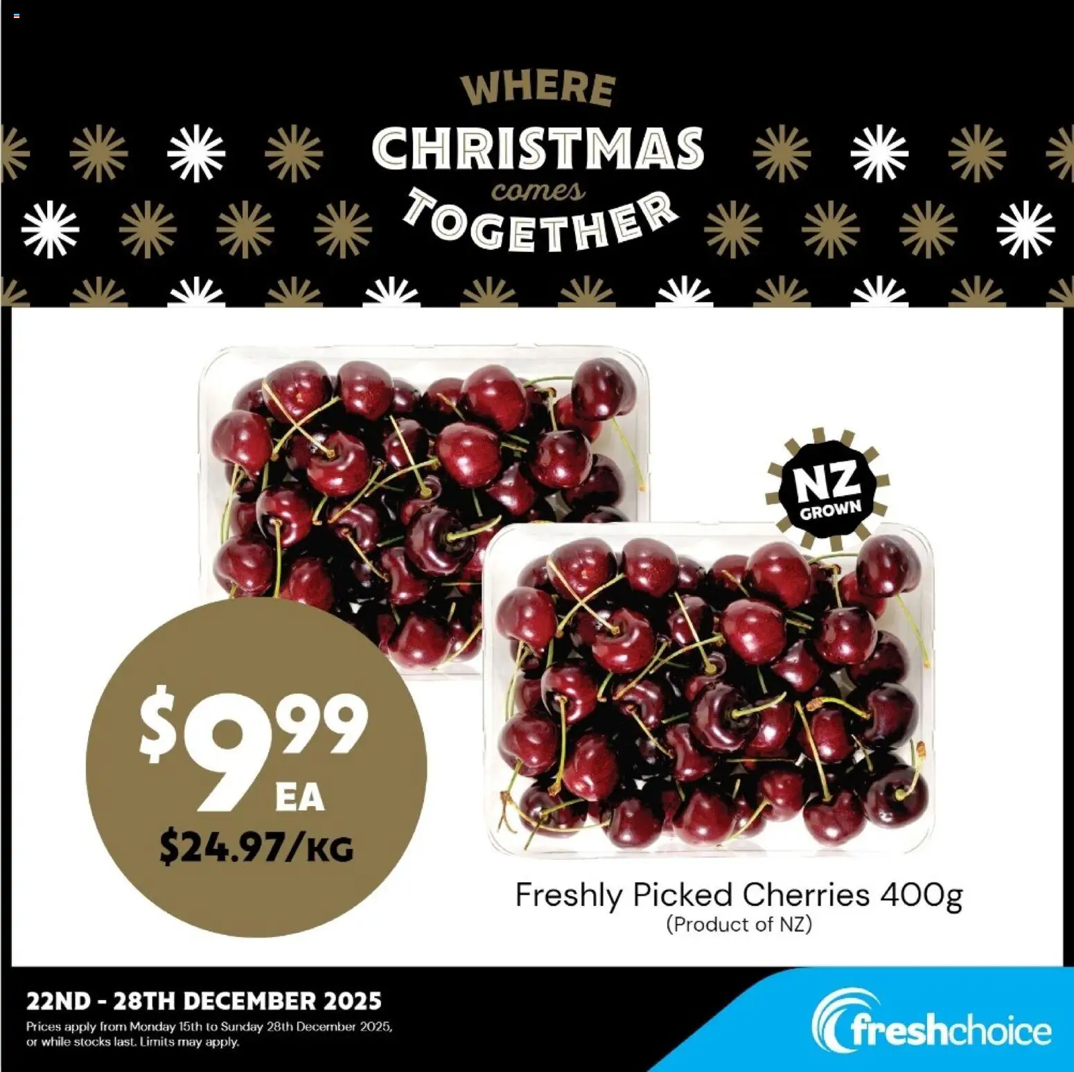 Preview of catalogue Catalogue from shop FreshChoice valid 22 Dec 2025