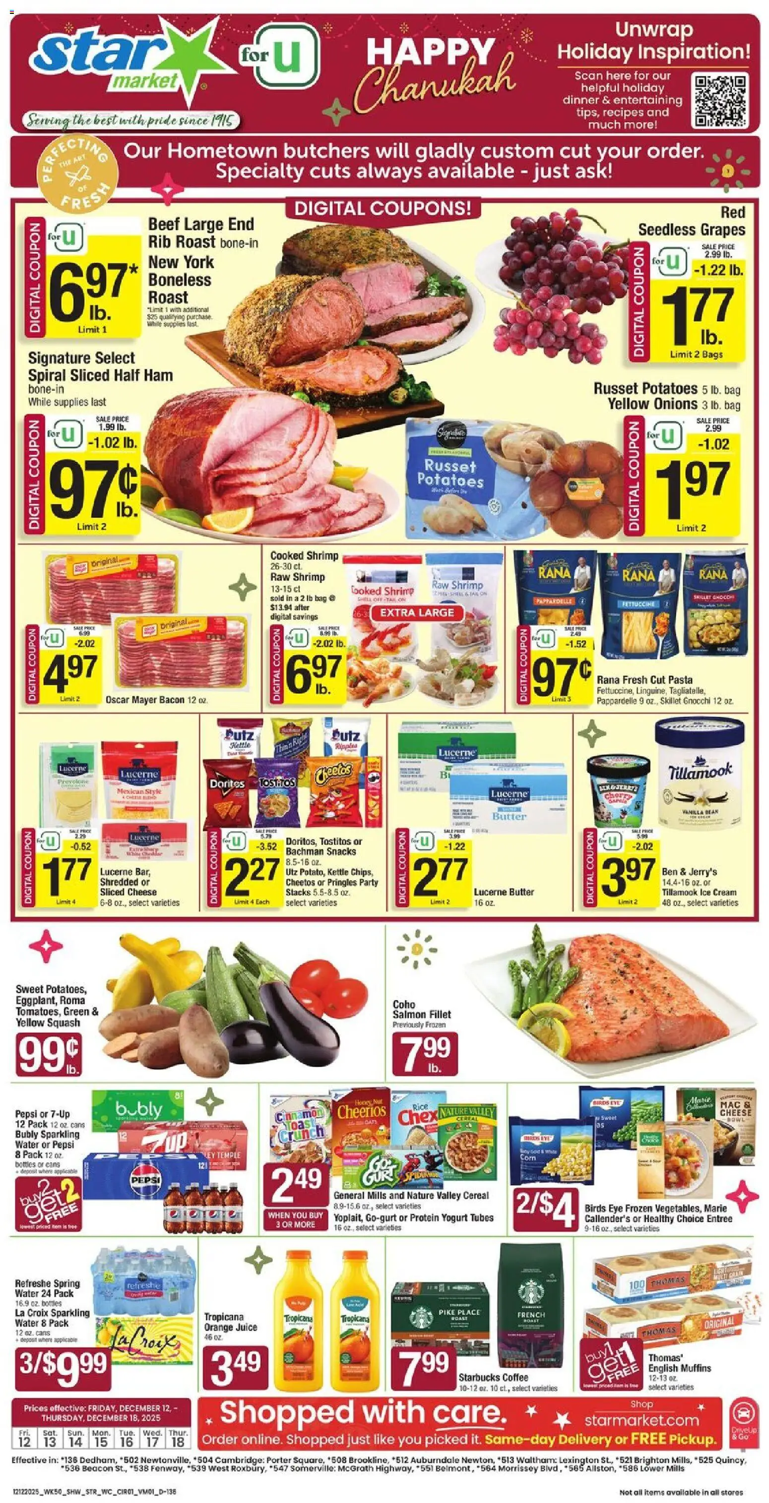 Ad Preview of Star Market Weekly Ad from 12/12/2025
