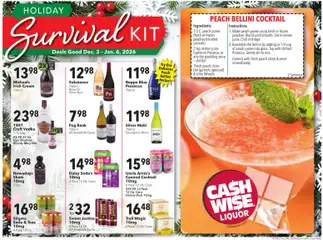 Ad Preview of Cash Wise Liquor Ad from 12/02/2025