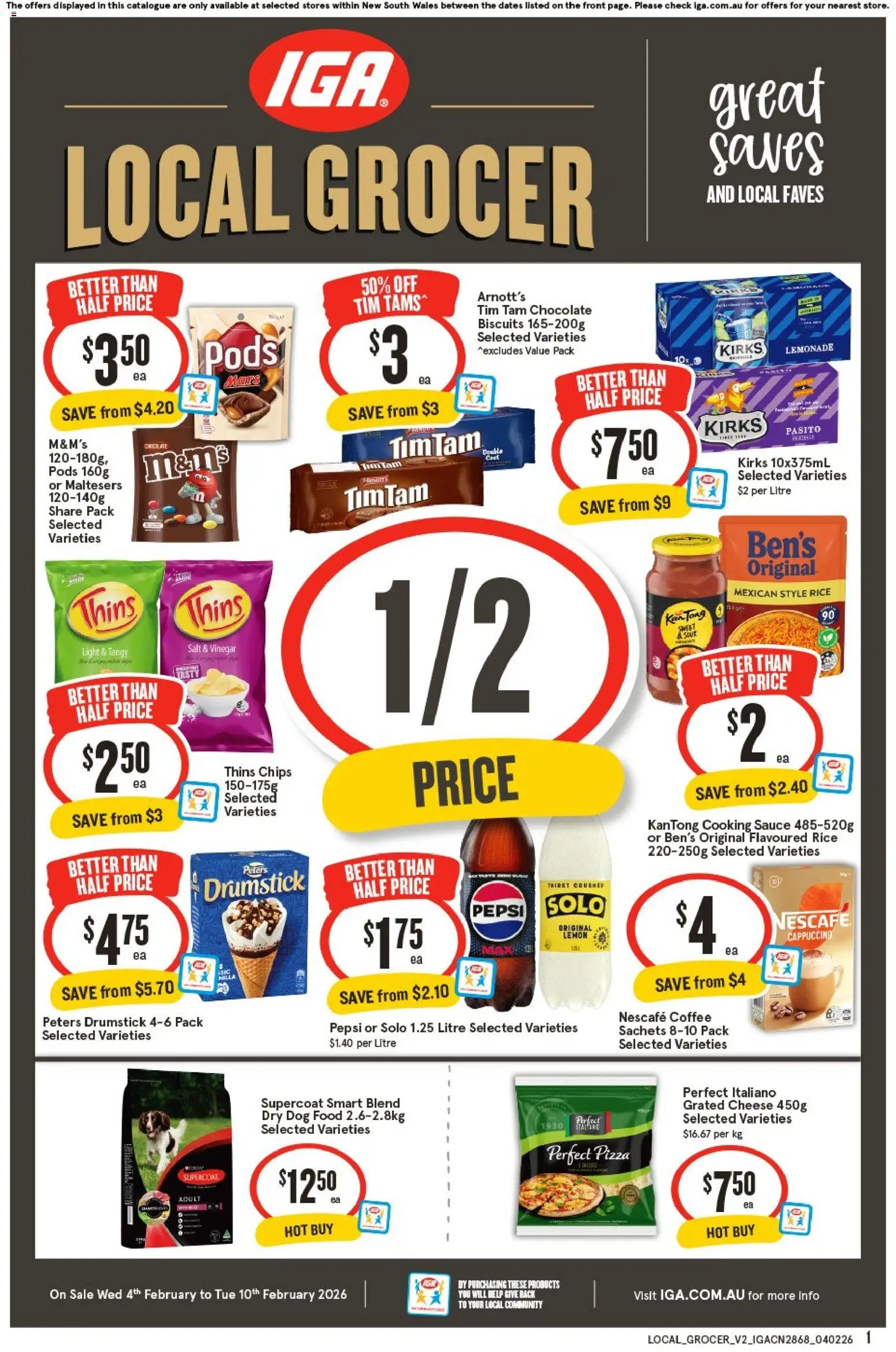 Preview of catalogue Local Grocer NSW from shop IGA valid 04/02/2026