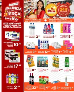 Pré-Visualização do folheto "Ofertas da semana" da loja Rede Plus Supermercados válido a partir de 23/02/2026