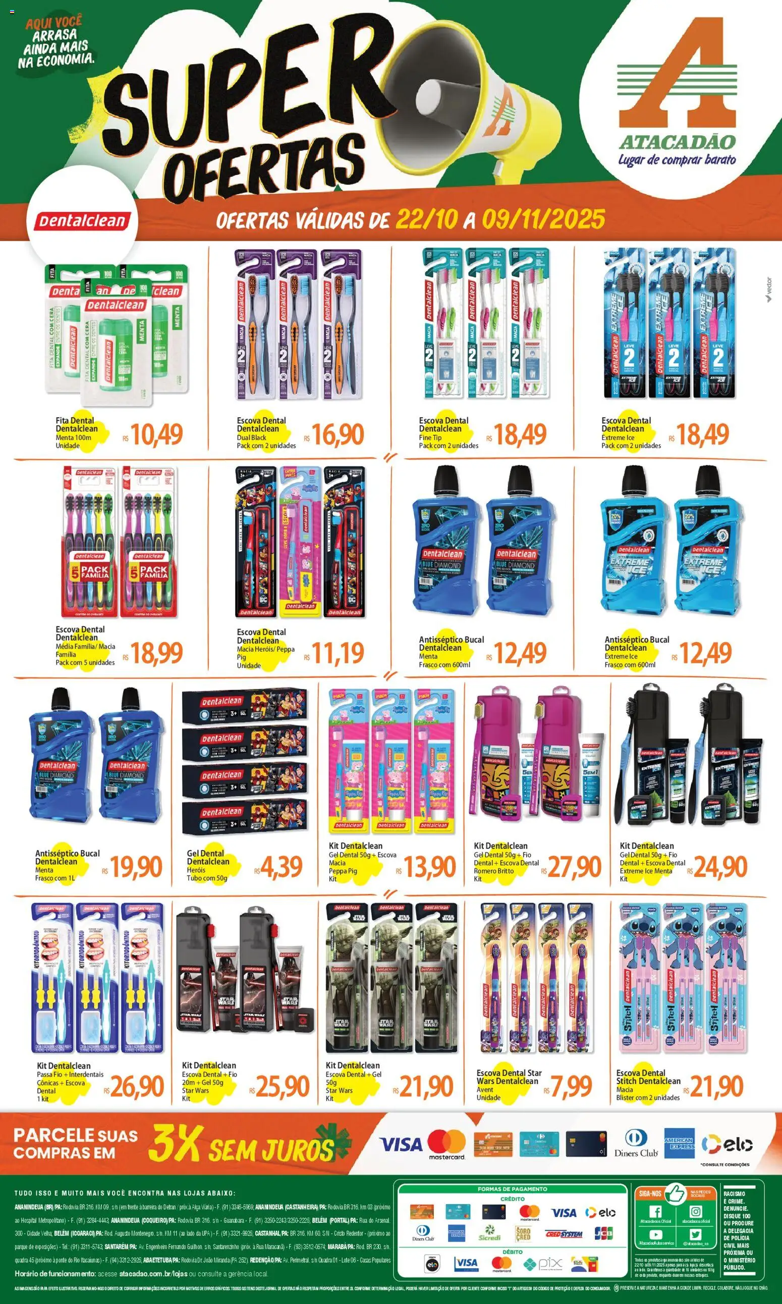 Atacadão folheto "Ofertas - PA" válido a partir de 22/10/2025 - número de página 1