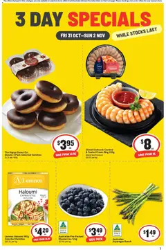Preview of catalogue 3 Day Specials SA from shop IGA valid 31/10/2025