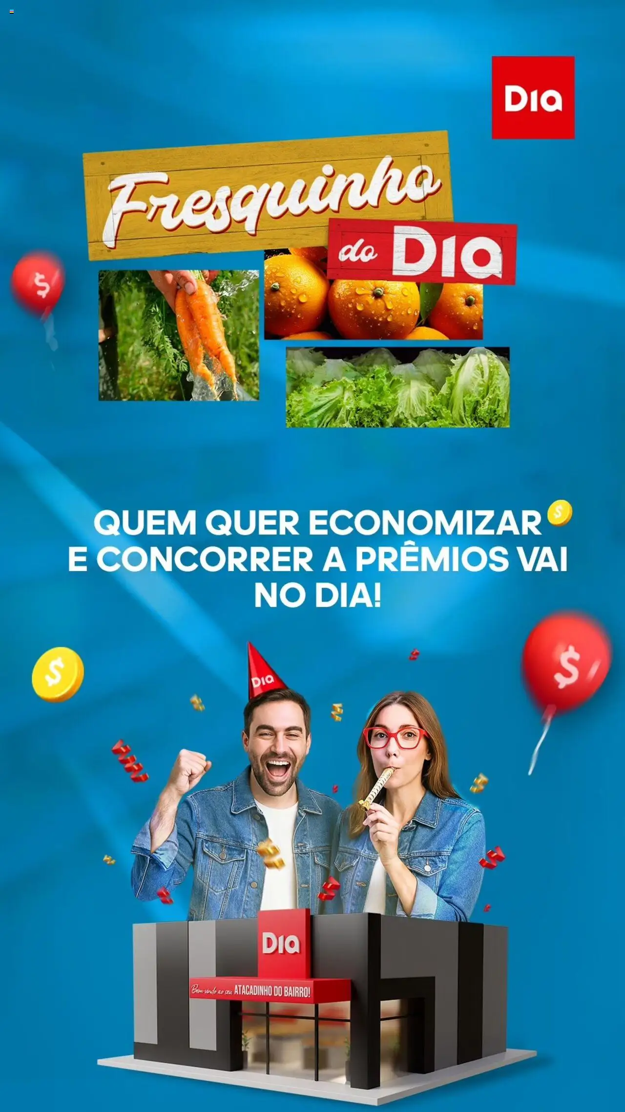 Dia folheto "Promoções" válido a partir de 20/10/2025 - número de página 1