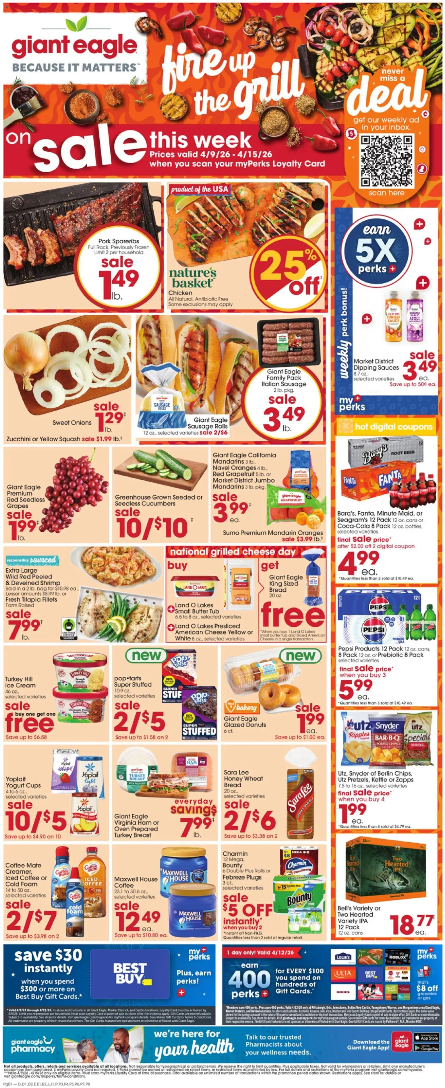 Ad Preview of Giant Eagle Giant Eagle Weekly Ad from 04/09/2026
