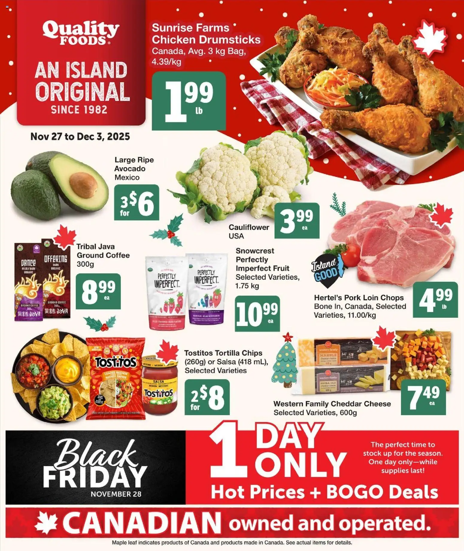 Preview of leaflet Black Friday from shop Quality Foods is valid from Nov 27, 2025
