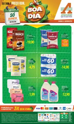 Pré-Visualização do folheto "Ofertas - RS" da loja Atacadão válido a partir de 18/02/2026